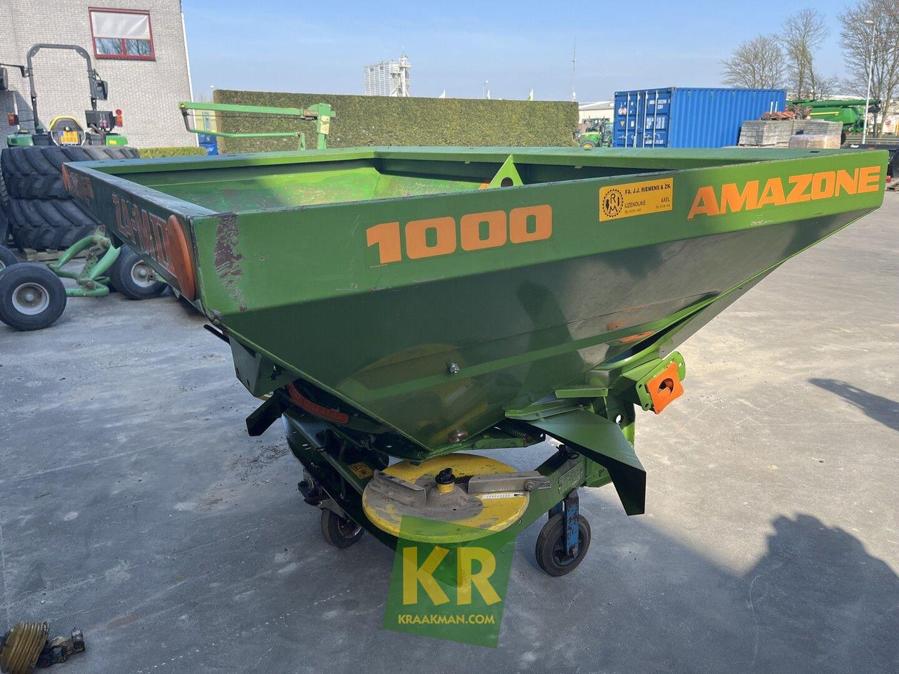 Amazone Overig - آلة نشر السماد: صورة 5 Amazone Overig - آلة نشر السماد: صورة 5