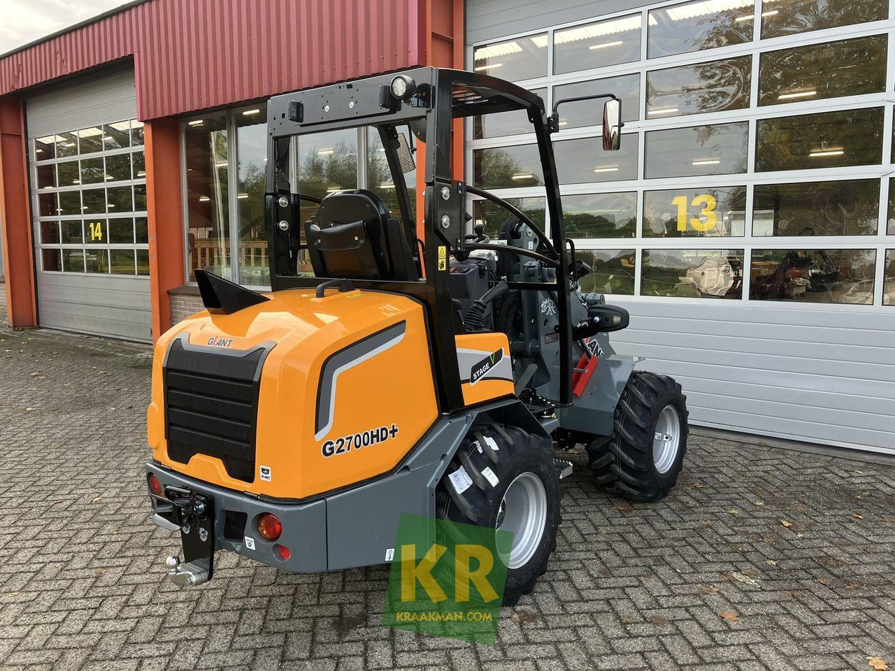 Giant G2700 HD+ - لودر مفصلي صغير: صورة 4 Giant G2700 HD+ - لودر مفصلي صغير: صورة 4