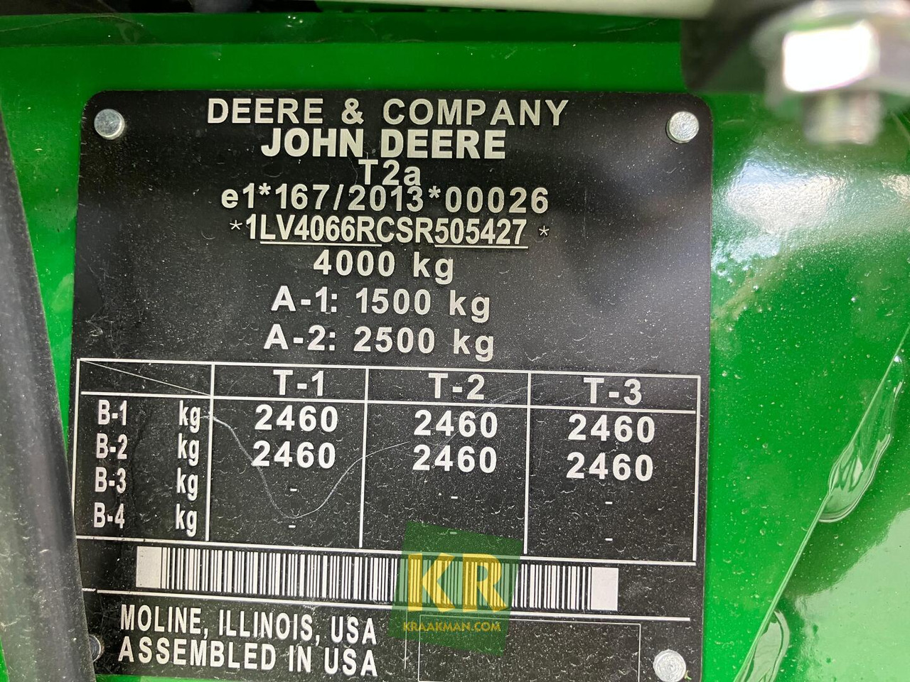 جرار صغير للبيع  John Deere 4066R: صورة 10