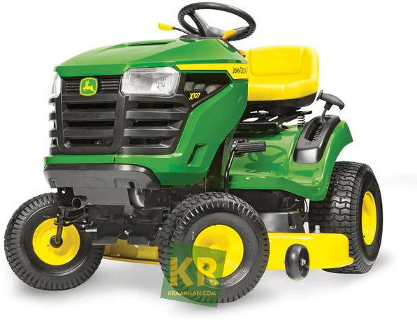 John Deere X107 - جزازة عشب الحدائق: صورة 1 John Deere X107 - جزازة عشب الحدائق: صورة 1