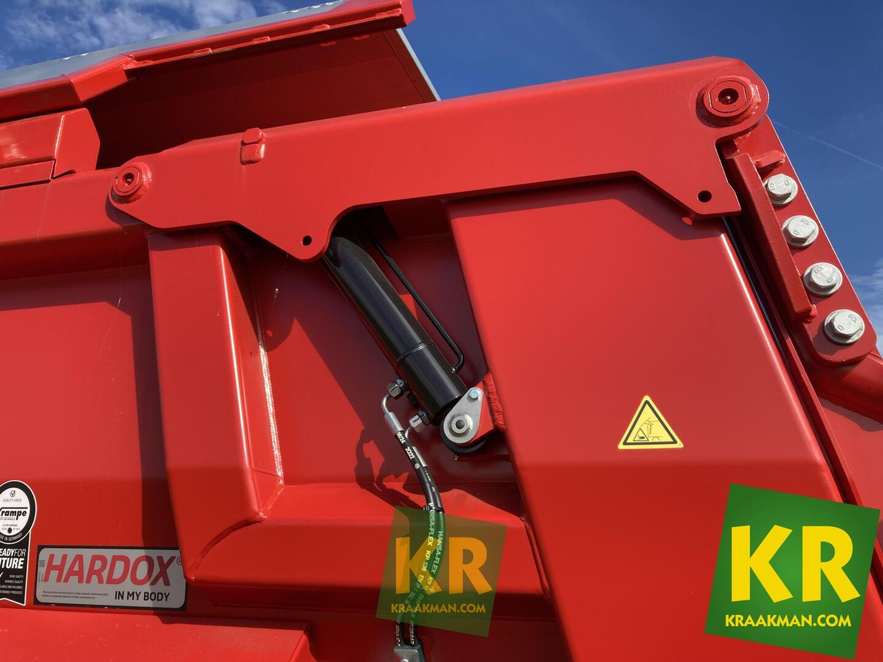 Krampe HD550 - مقطورة قلابة زراعية/ شاحنة قلابة: صورة 4 Krampe HD550 - مقطورة قلابة زراعية/ شاحنة قلابة: صورة 4