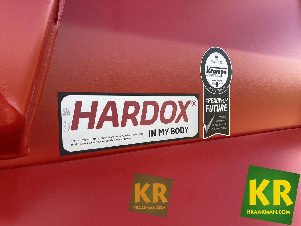 Krampe HD550 - مقطورة قلابة زراعية/ شاحنة قلابة: صورة 5 Krampe HD550 - مقطورة قلابة زراعية/ شاحنة قلابة: صورة 5