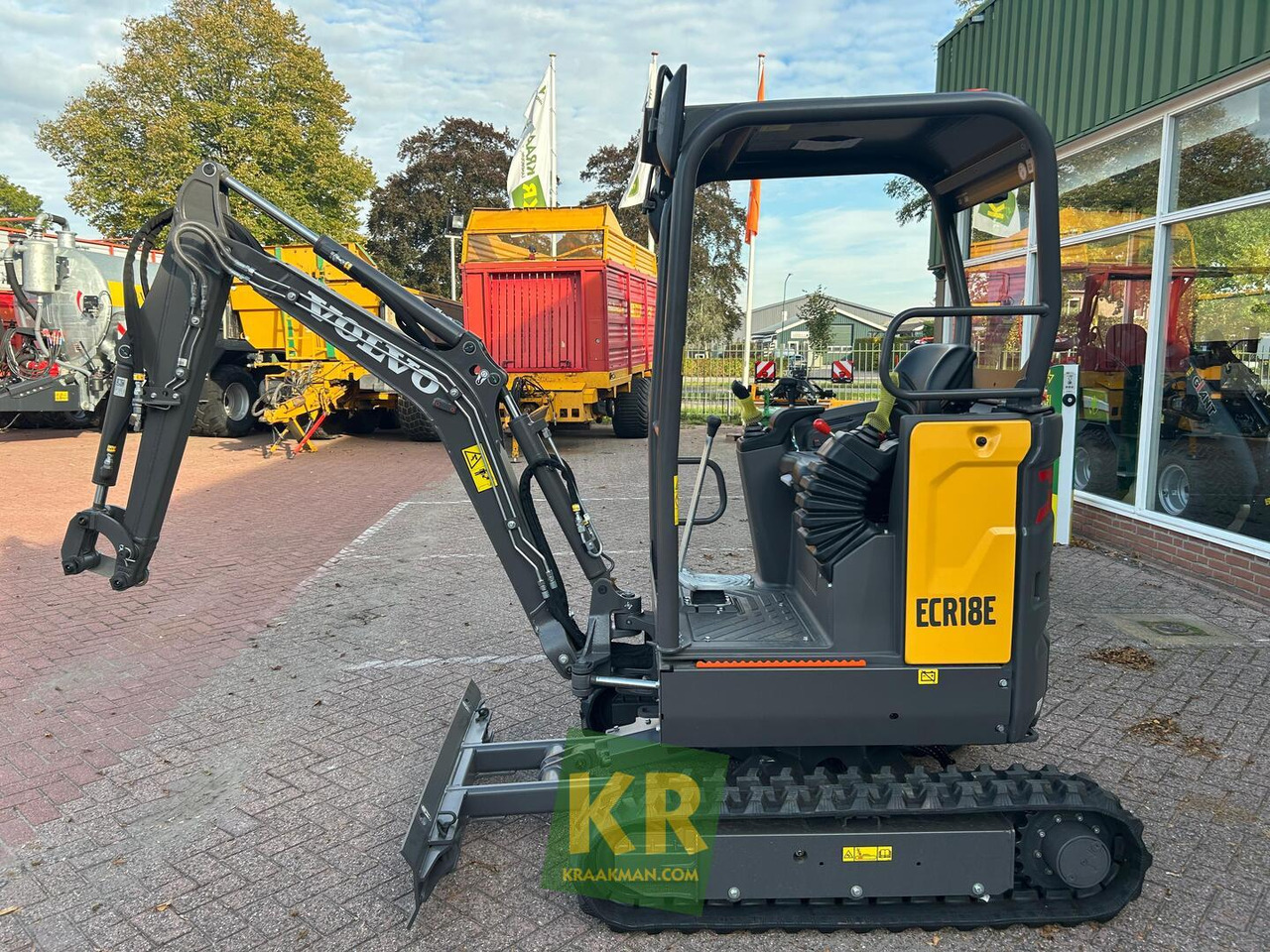 Volvo ECR 18E - حفار صغير: صورة 4 Volvo ECR 18E - حفار صغير: صورة 4