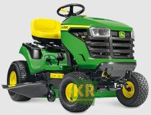 X107 John Deere - جزازة عشب الحدائق: صورة 1 X107 John Deere - جزازة عشب الحدائق: صورة 1