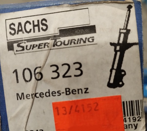 AMORTYZATOR KABINY 106323 SACHS 6733170203 6733170303 MERCEDES 814 817 1114 1117 1314 LK/LN2 - نظام تعليق الكابينة: صورة 2 AMORTYZATOR KABINY 106323 SACHS 6733170203 6733170303 MERCEDES 814 817 1114 1117 1314 LK/LN2 - نظام تعليق الكابينة: صورة 2