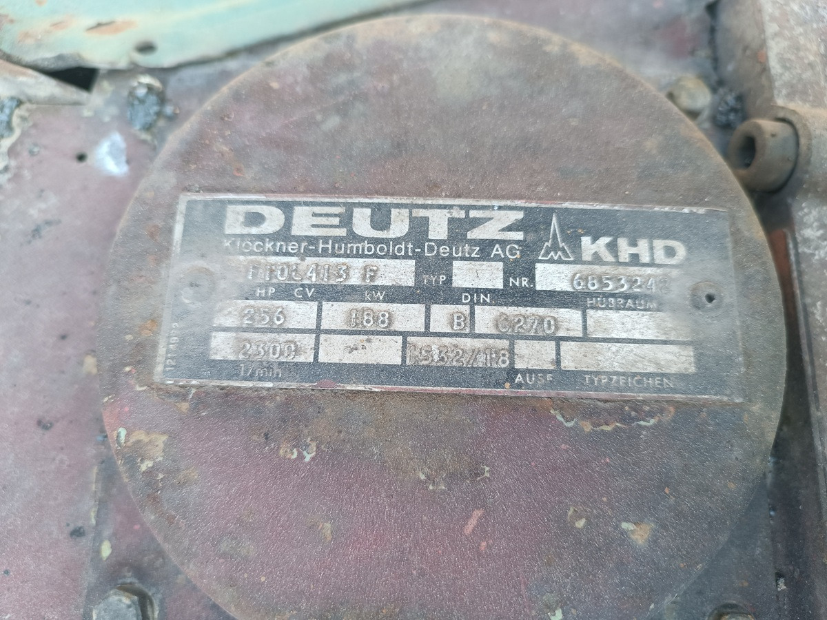 DEUTZ F 10 L 413 F F10L413F 256 HP / 305 HP - المحرك و قطع الغيار - معدات صناعية: صورة 5 DEUTZ F 10 L 413 F F10L413F 256 HP / 305 HP - المحرك و قطع الغيار - معدات صناعية: صورة 5