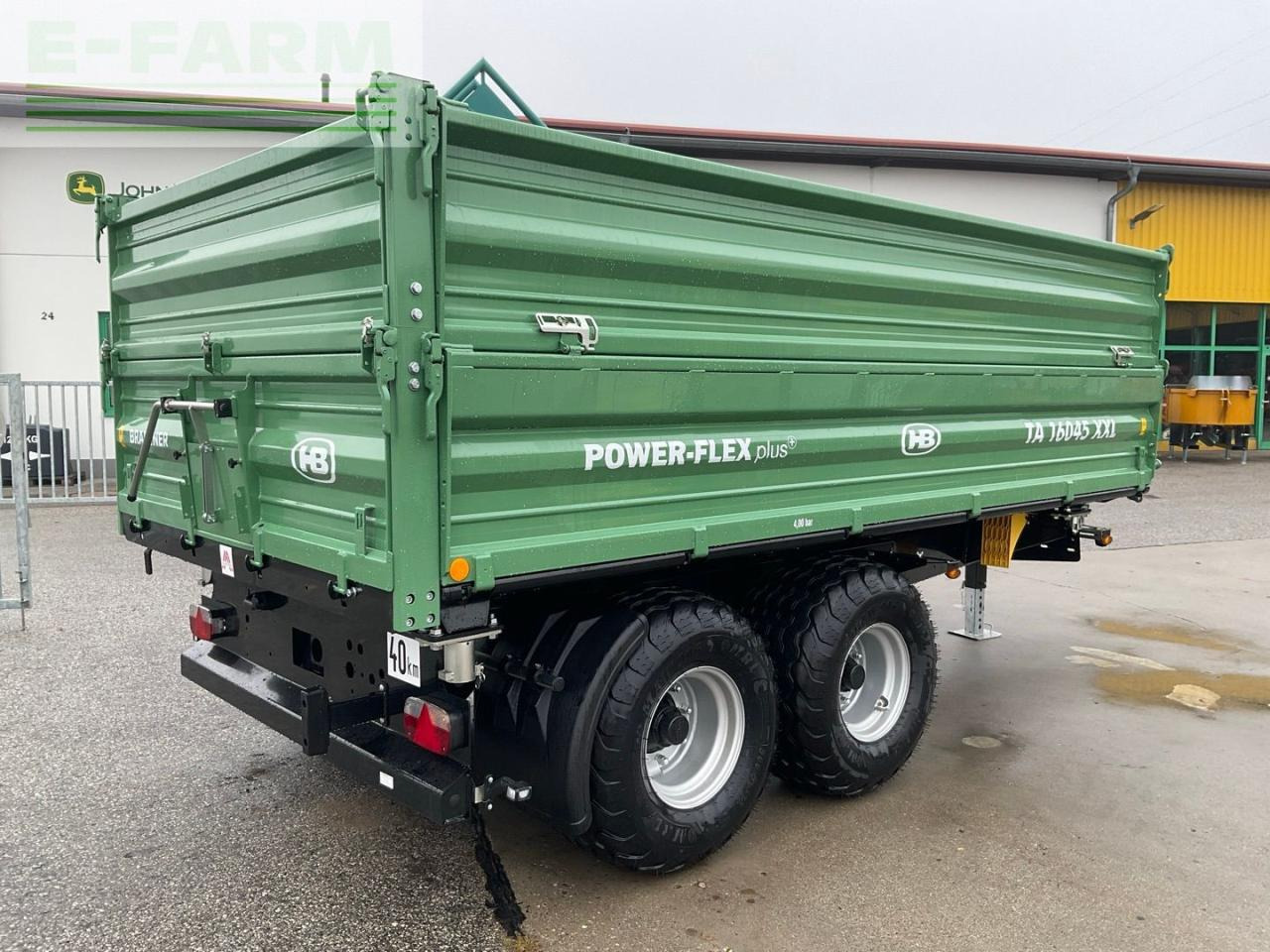 مقطورة قلابة زراعية/ شاحنة قلابة Brantner TA 16045 XXL: صورة 8