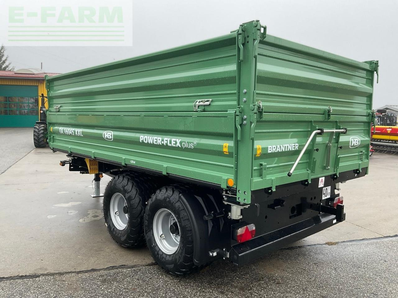 مقطورة قلابة زراعية/ شاحنة قلابة Brantner TA 16045 XXL: صورة 6