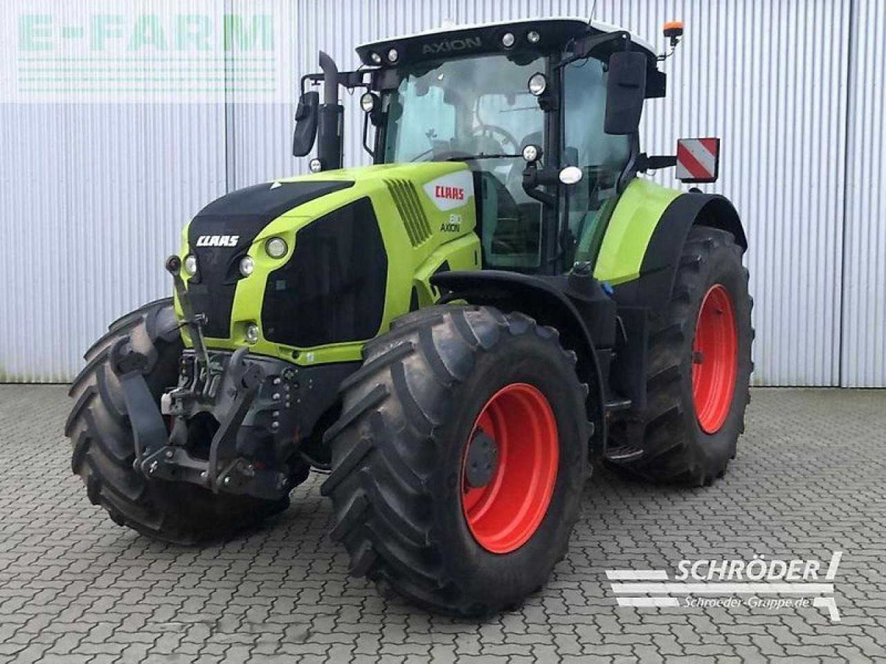 CLAAS axion 810 cmatic cebis CMATIC CEBIS - جرار: صورة 1 CLAAS axion 810 cmatic cebis CMATIC CEBIS - جرار: صورة 1