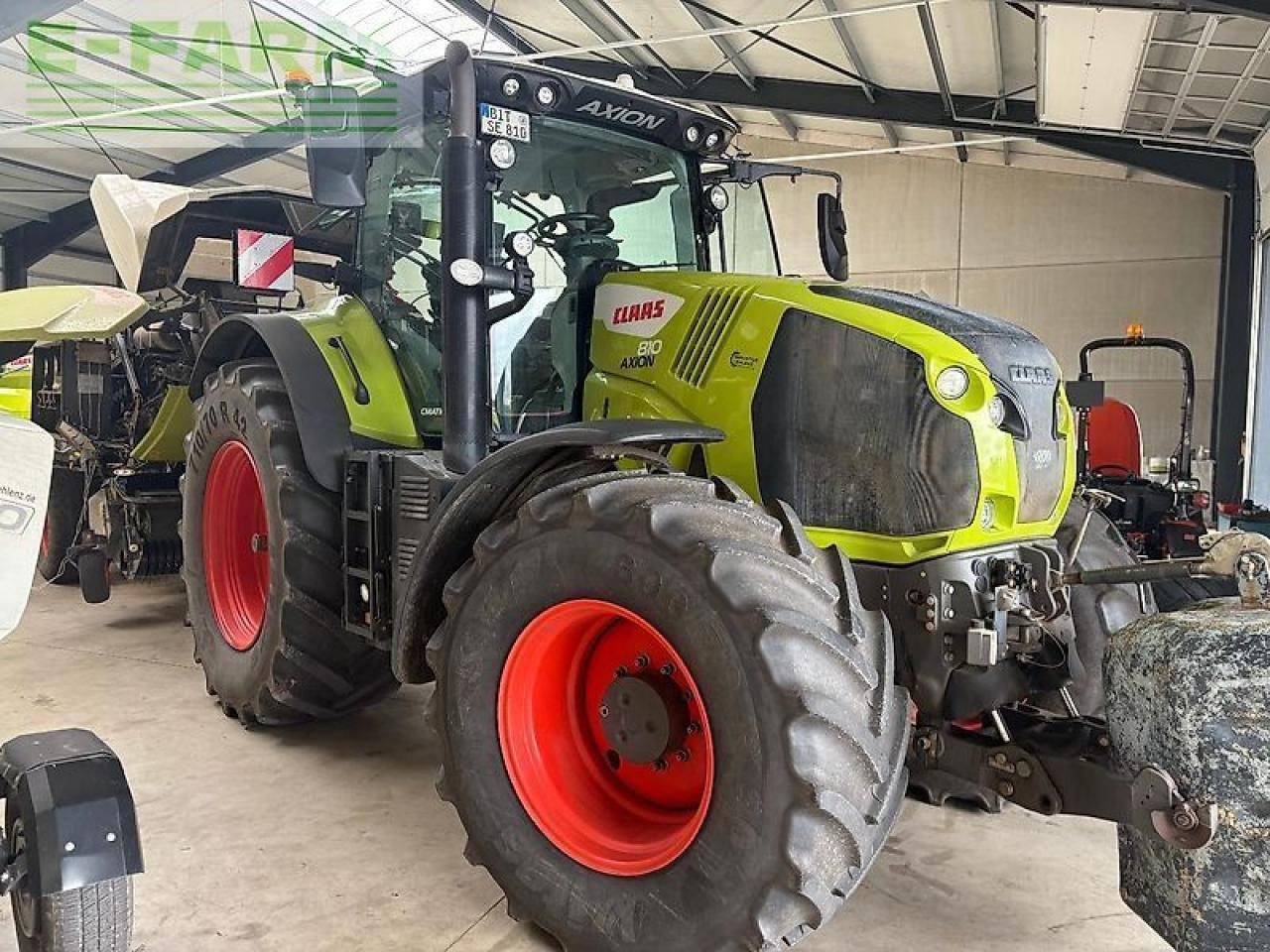 CLAAS axion 810 cmatic cebis CMATIC CEBIS - جرار: صورة 2 CLAAS axion 810 cmatic cebis CMATIC CEBIS - جرار: صورة 2