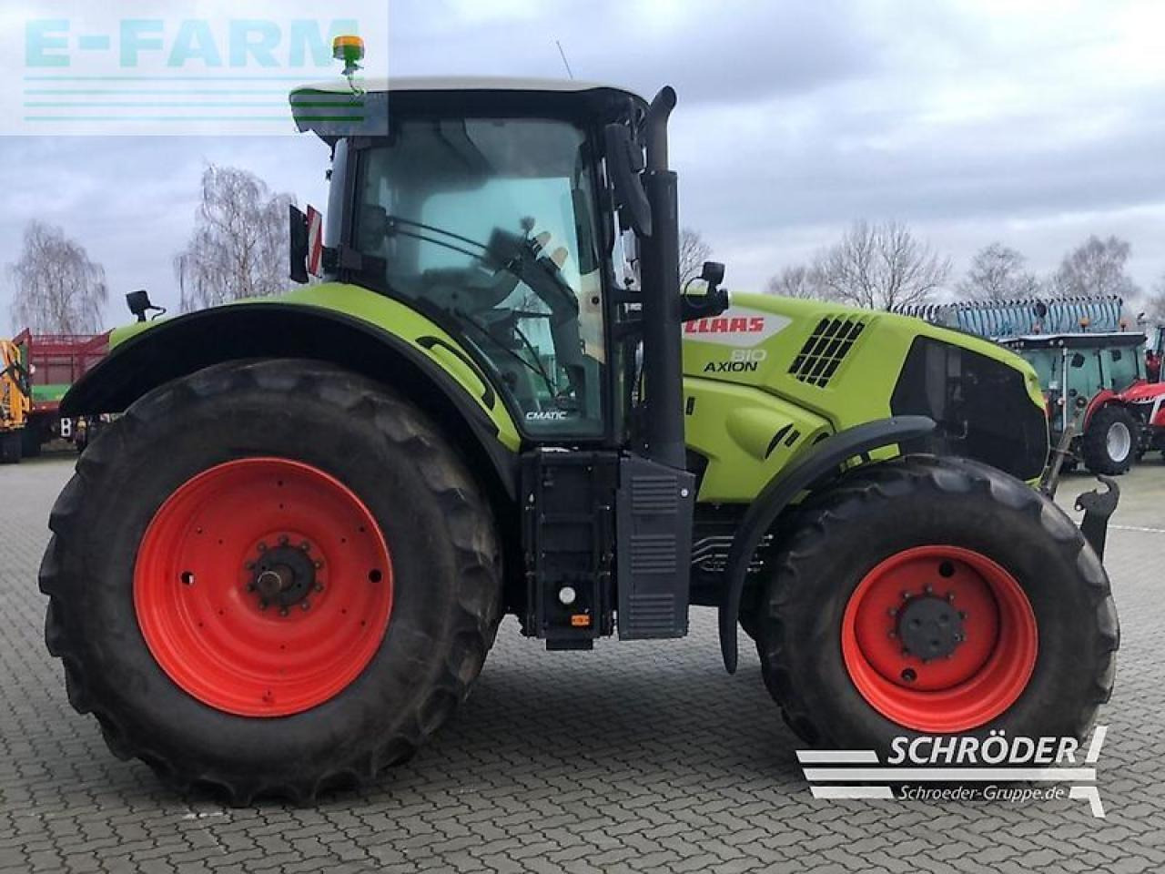 CLAAS axion 810 cmatic cebis CMATIC CEBIS - جرار: صورة 3 CLAAS axion 810 cmatic cebis CMATIC CEBIS - جرار: صورة 3