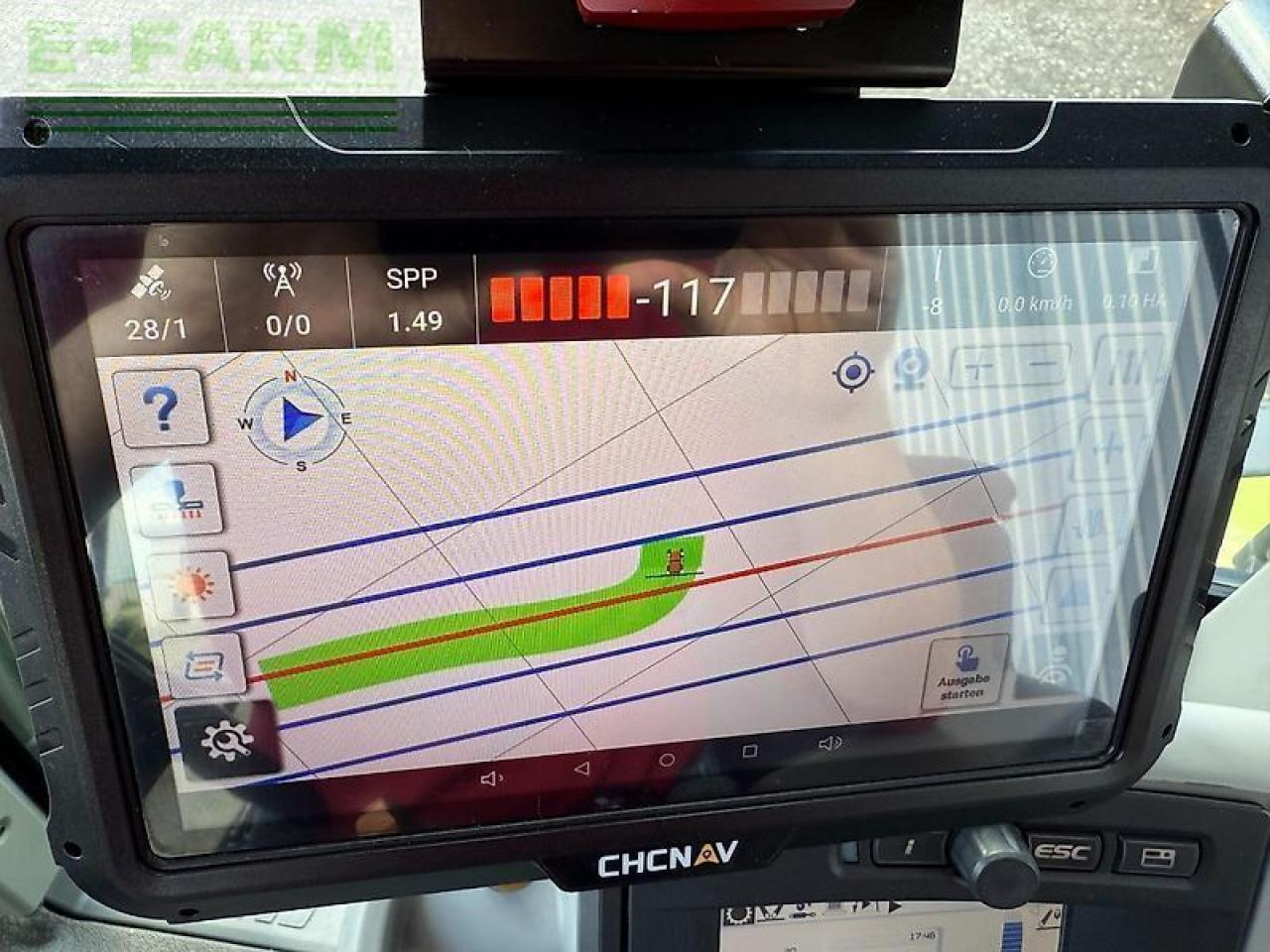 جرار CLAAS axion 840 cebis cmatic mit rtk und kamera CMATIC CEBIS: صورة 22