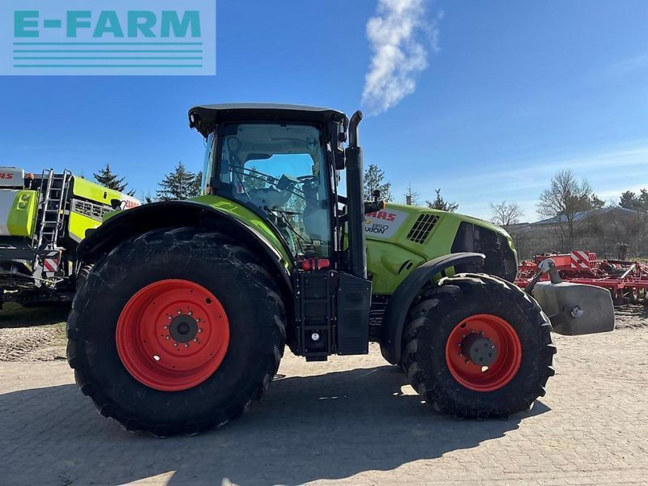 CLAAS axion 850 cebis hexashift HEXASHIFT CEBIS - جرار: صورة 4 CLAAS axion 850 cebis hexashift HEXASHIFT CEBIS - جرار: صورة 4