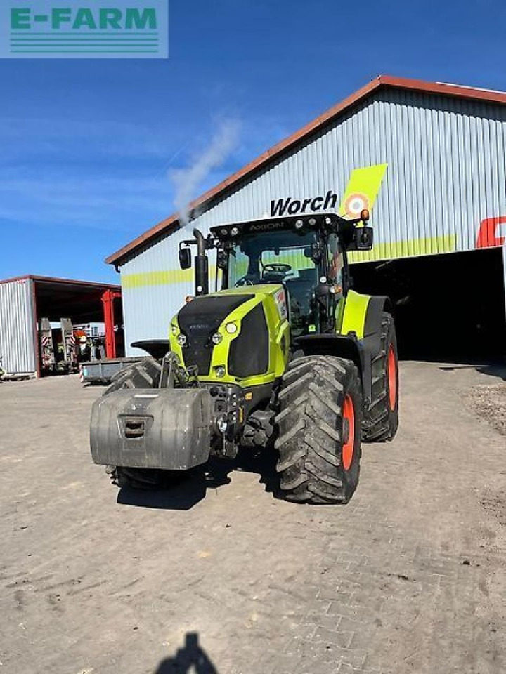 CLAAS axion 850 cebis hexashift HEXASHIFT CEBIS - جرار: صورة 1 CLAAS axion 850 cebis hexashift HEXASHIFT CEBIS - جرار: صورة 1