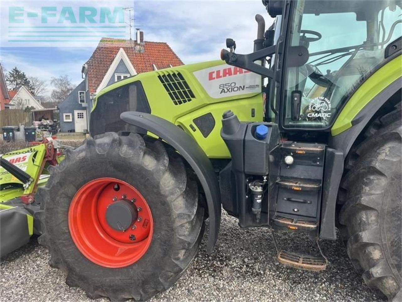 CLAAS axion 850 cmatic nye dæk CMATIC - جرار: صورة 2 CLAAS axion 850 cmatic nye dæk CMATIC - جرار: صورة 2