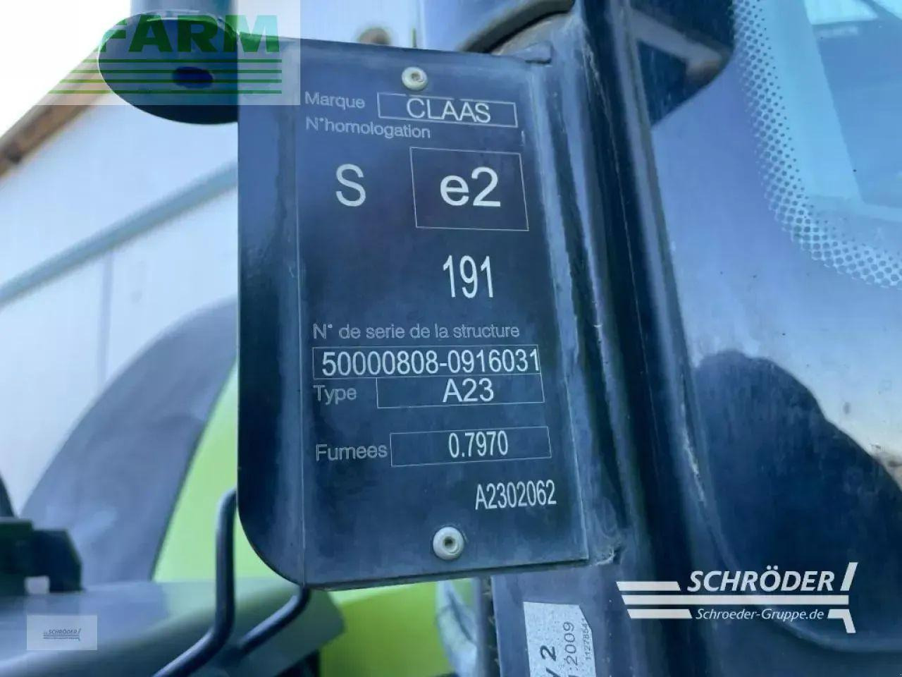 جرار CLAAS axion 920 cmatic + rtk: صورة 12