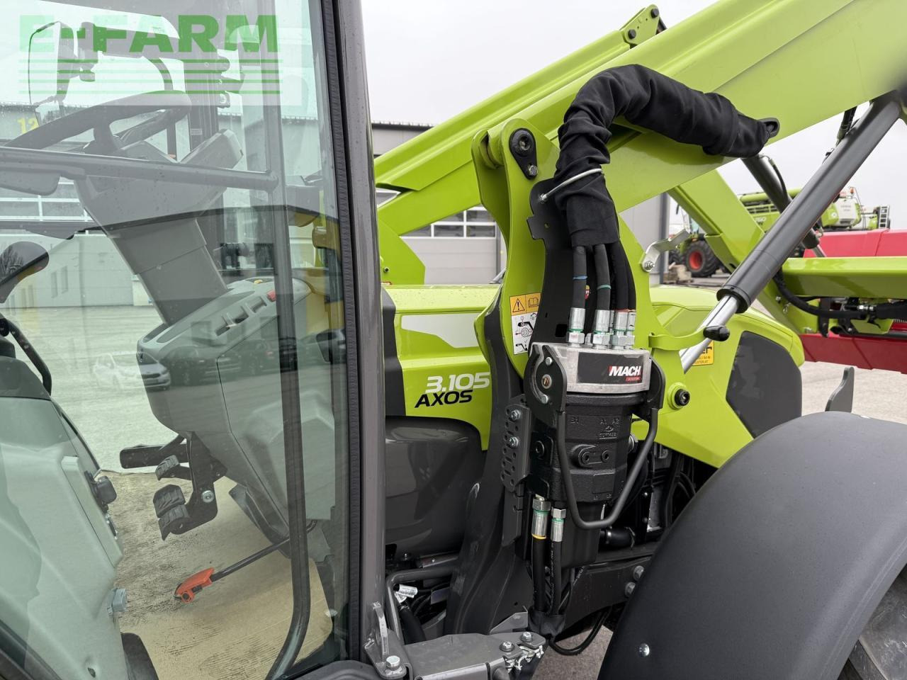 CLAAS axos 3.105 - جرار: صورة 3 CLAAS axos 3.105 - جرار: صورة 3