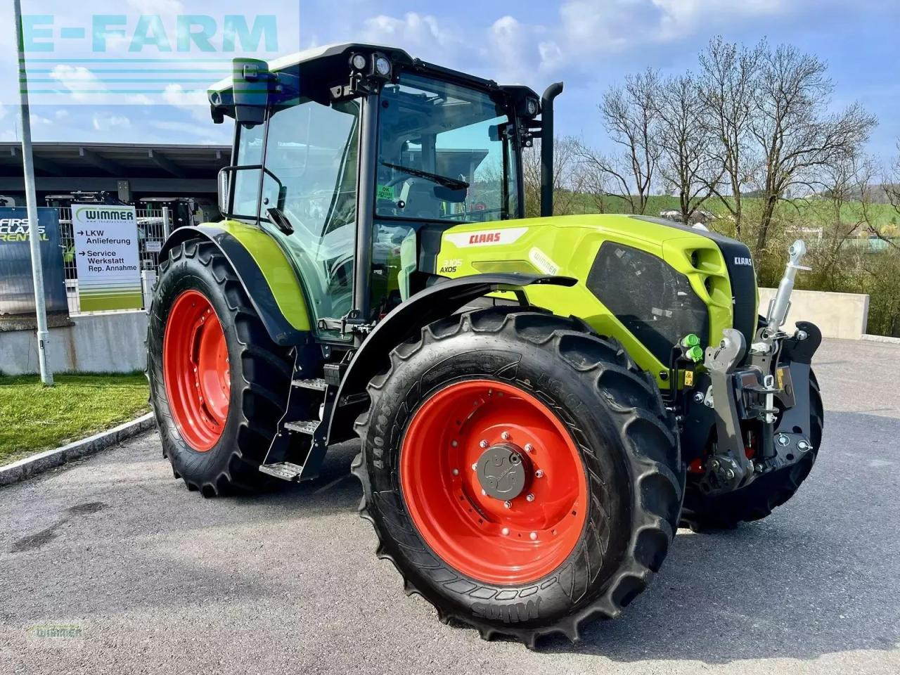 CLAAS axos 3.105 - جرار: صورة 1 CLAAS axos 3.105 - جرار: صورة 1
