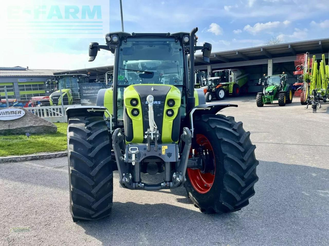 CLAAS axos 3.105 - جرار: صورة 2 CLAAS axos 3.105 - جرار: صورة 2