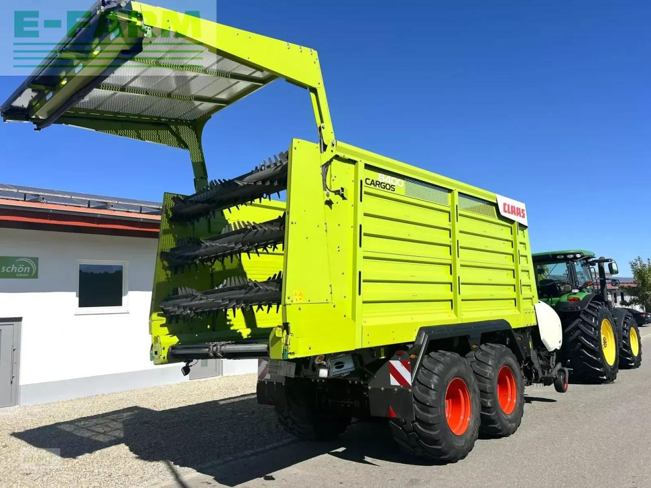 عربة ذاتية التحميل CLAAS cargos 8400 im topzustand - mit nur 1.707 fuhren !!: صورة 8 عربة ذاتية التحميل CLAAS cargos 8400 im topzustand - mit nur 1.707 fuhren !!: صورة 8