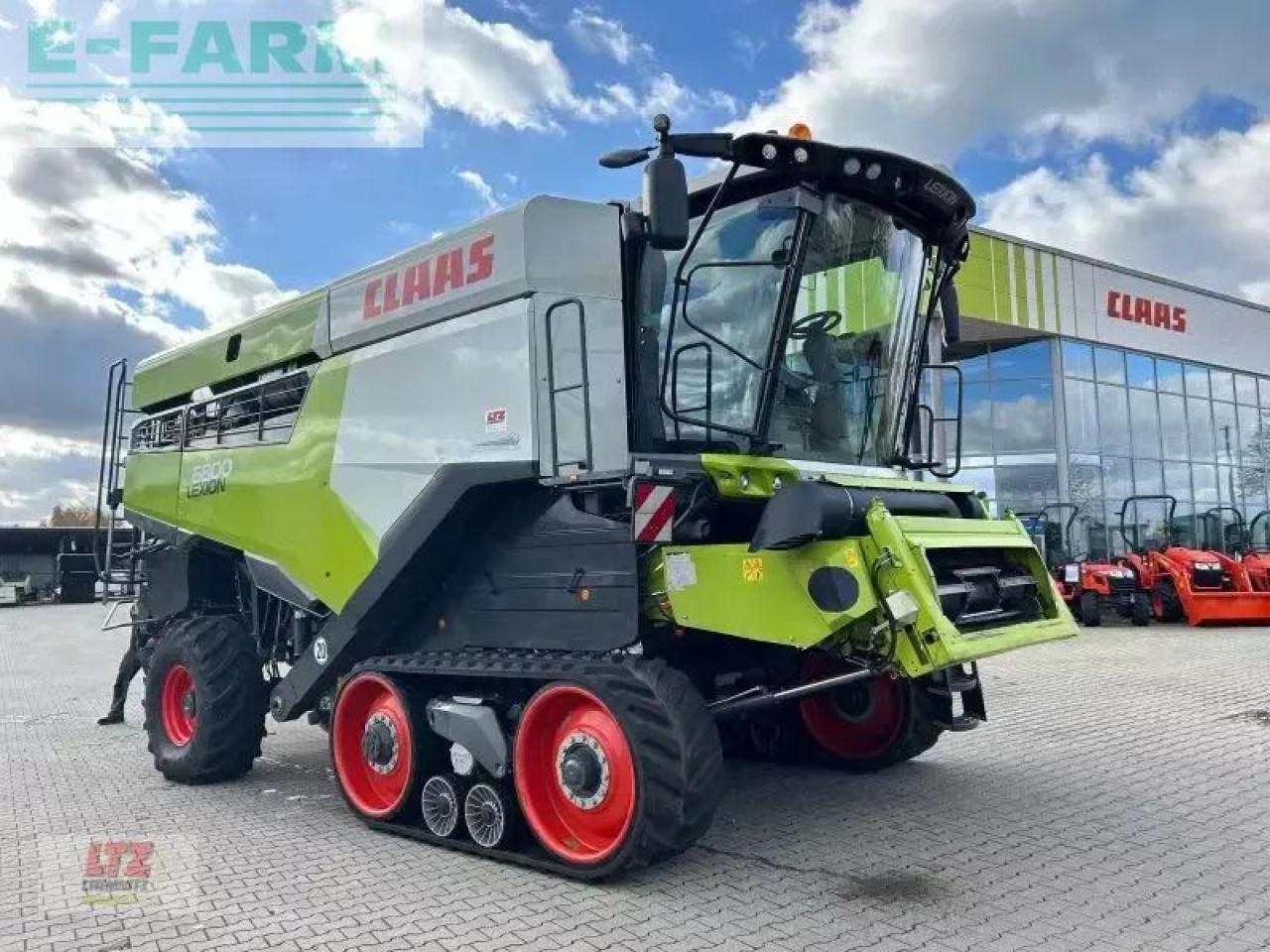 CLAAS lexion 6800 tt e5 claas mähdre - حصادة: صورة 1 CLAAS lexion 6800 tt e5 claas mähdre - حصادة: صورة 1