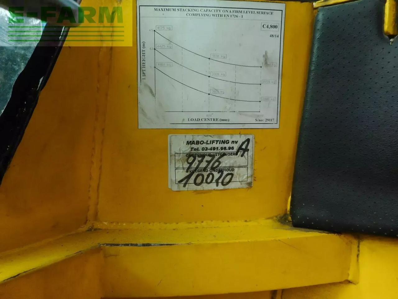 رافعة شوكية Combilift c4800s diesel allrad 4wege stapler: صورة 12 رافعة شوكية Combilift c4800s diesel allrad 4wege stapler: صورة 12