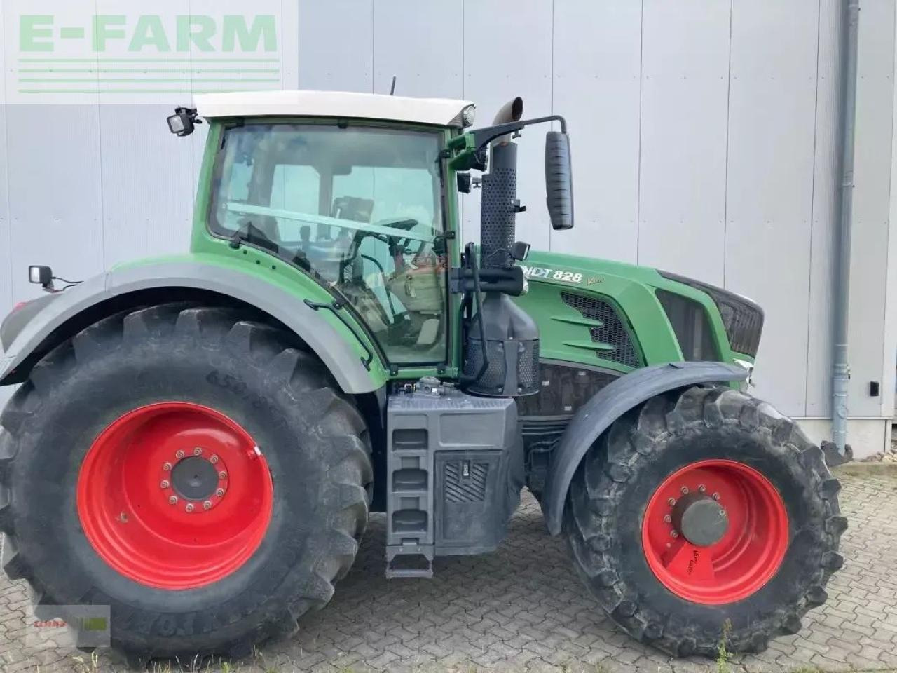 Fendt 828 profi plus - جرار: صورة 1 Fendt 828 profi plus - جرار: صورة 1