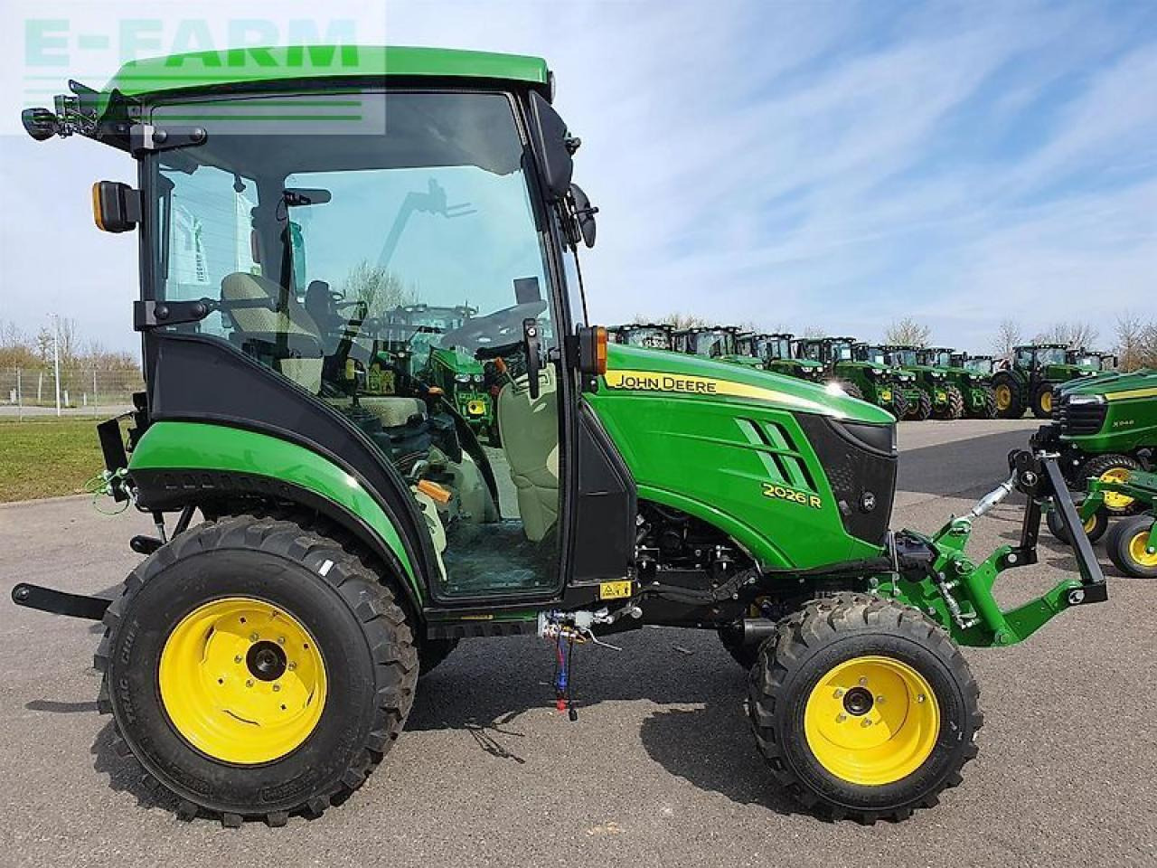 John Deere 2026r - جرار: صورة 3 John Deere 2026r - جرار: صورة 3