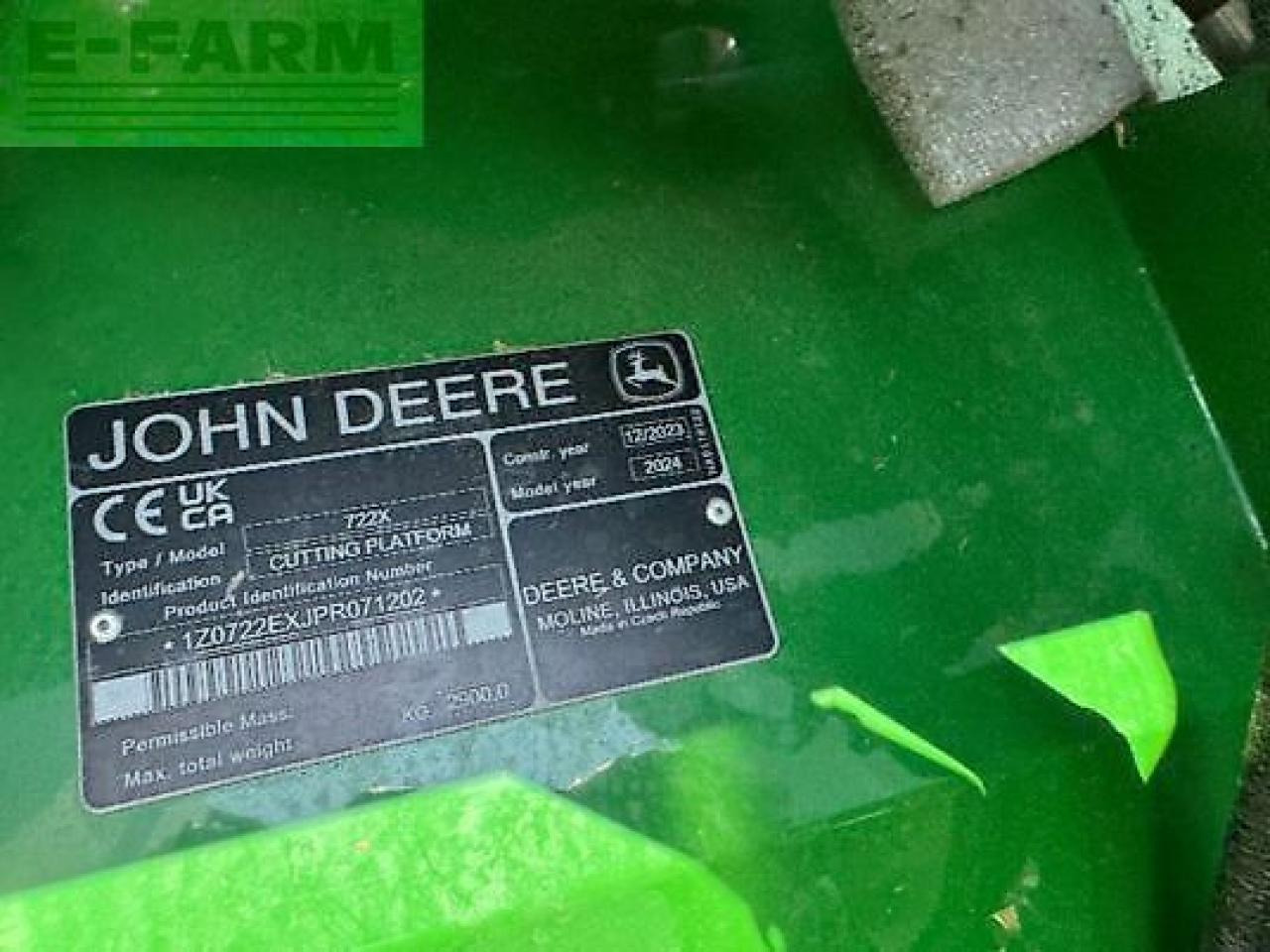حصادة John Deere t550: صورة 10 حصادة John Deere t550: صورة 10