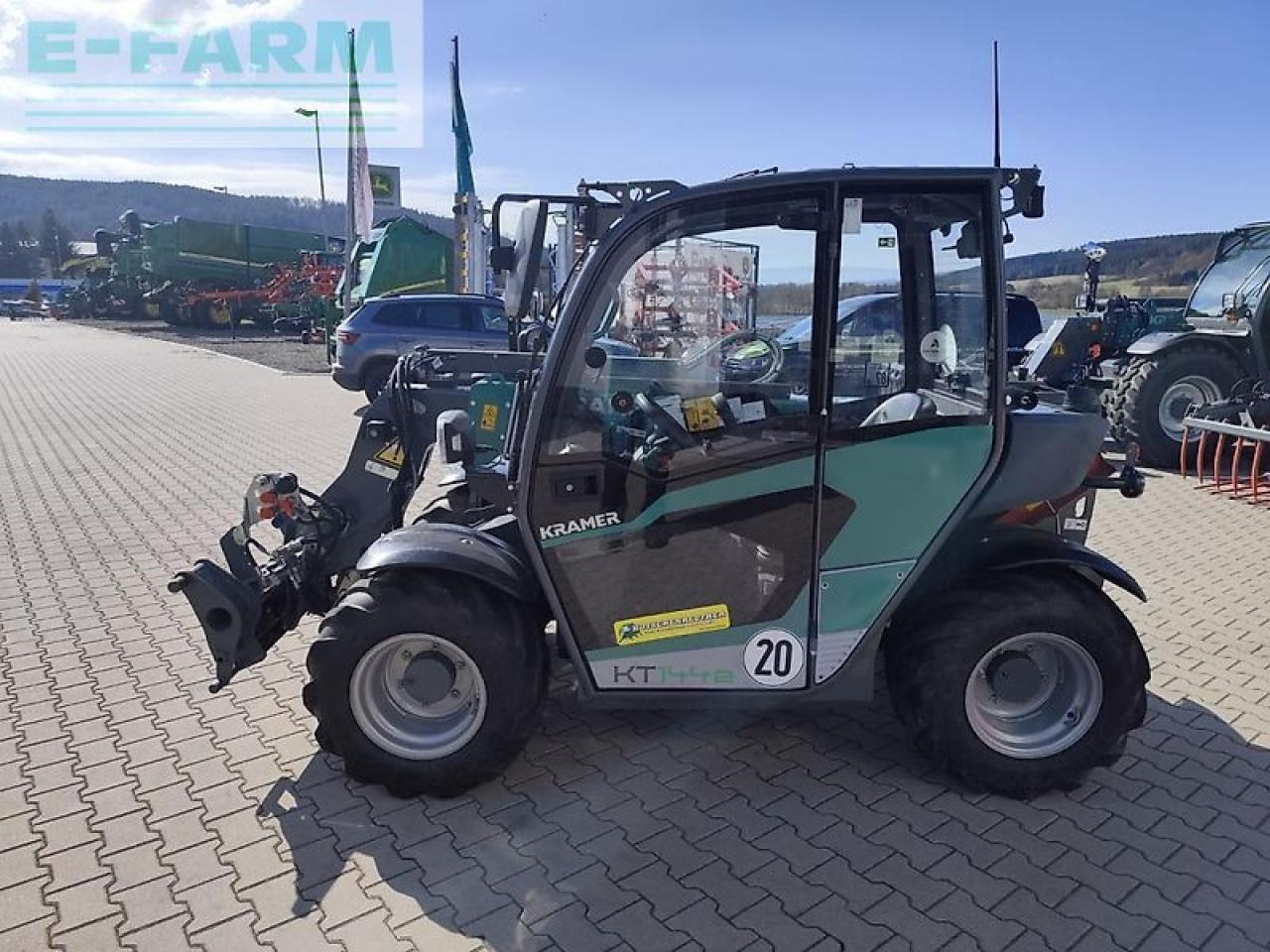 Kramer kt144e (t02-02) - آلة رفع ونقل تلسكوبية: صورة 5 Kramer kt144e (t02-02) - آلة رفع ونقل تلسكوبية: صورة 5