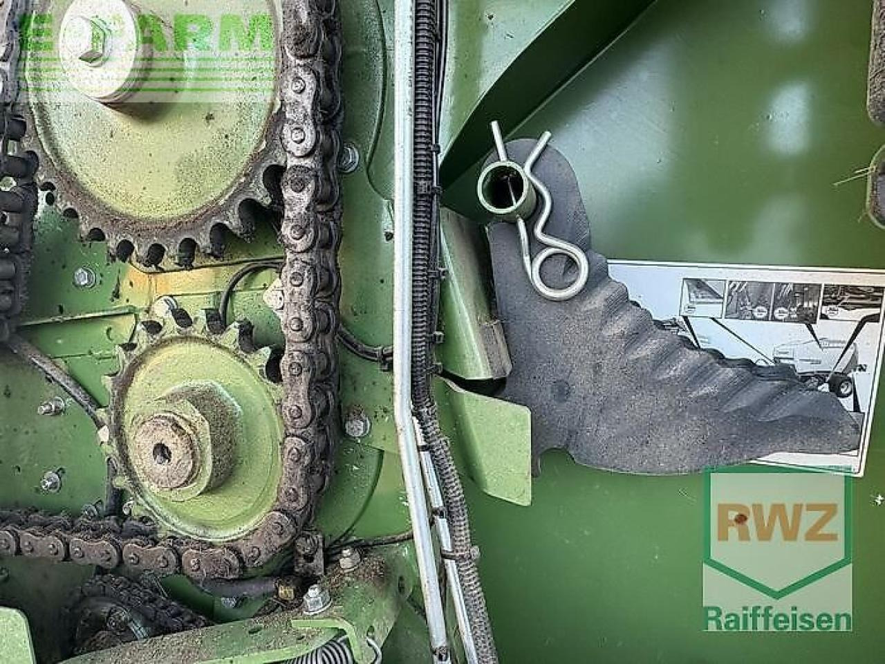 آلة بالات مربعة Krone comprima f125 xc: صورة 8