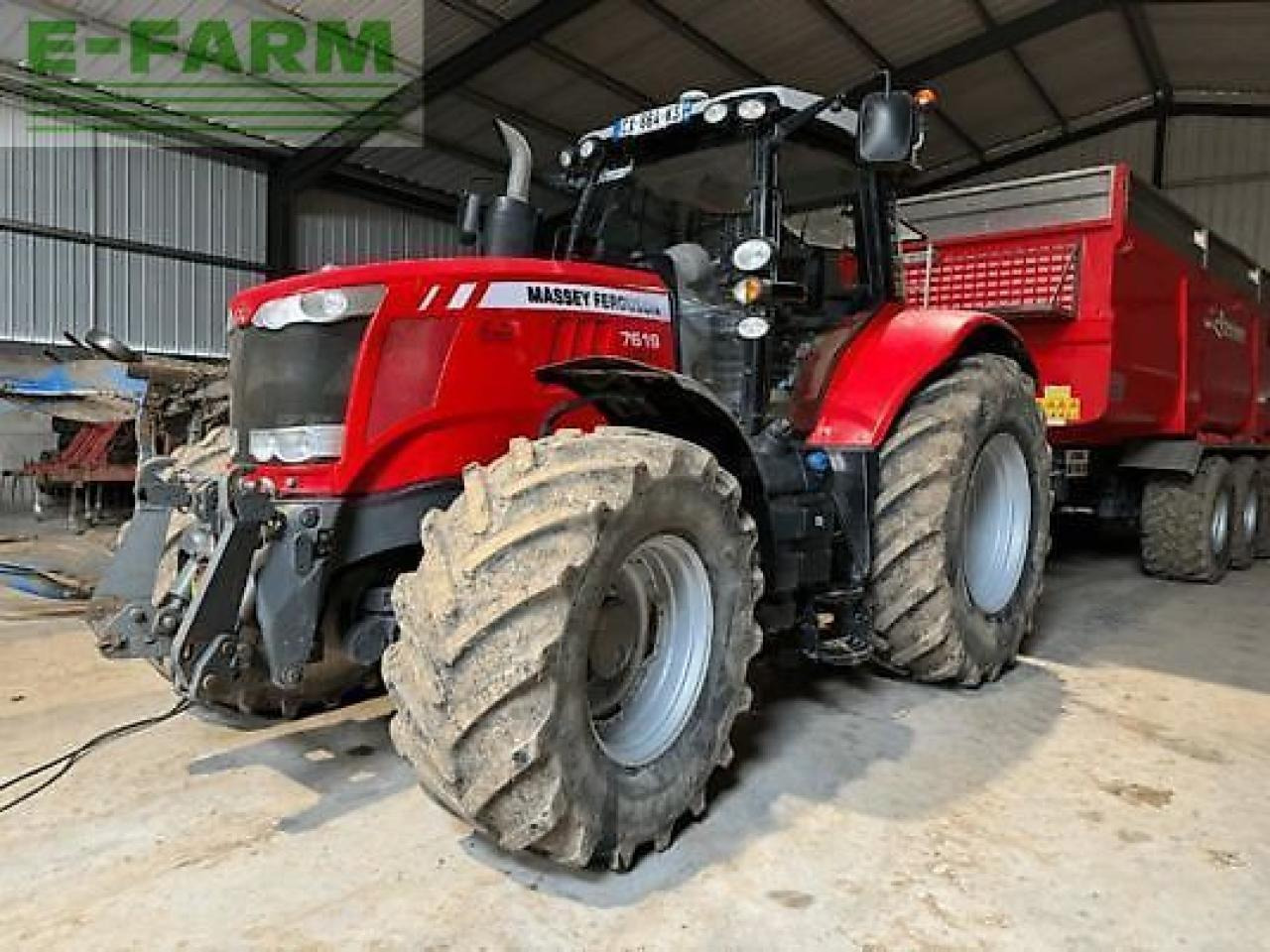 Massey Ferguson 7619 dyna vt - جرار: صورة 1 Massey Ferguson 7619 dyna vt - جرار: صورة 1