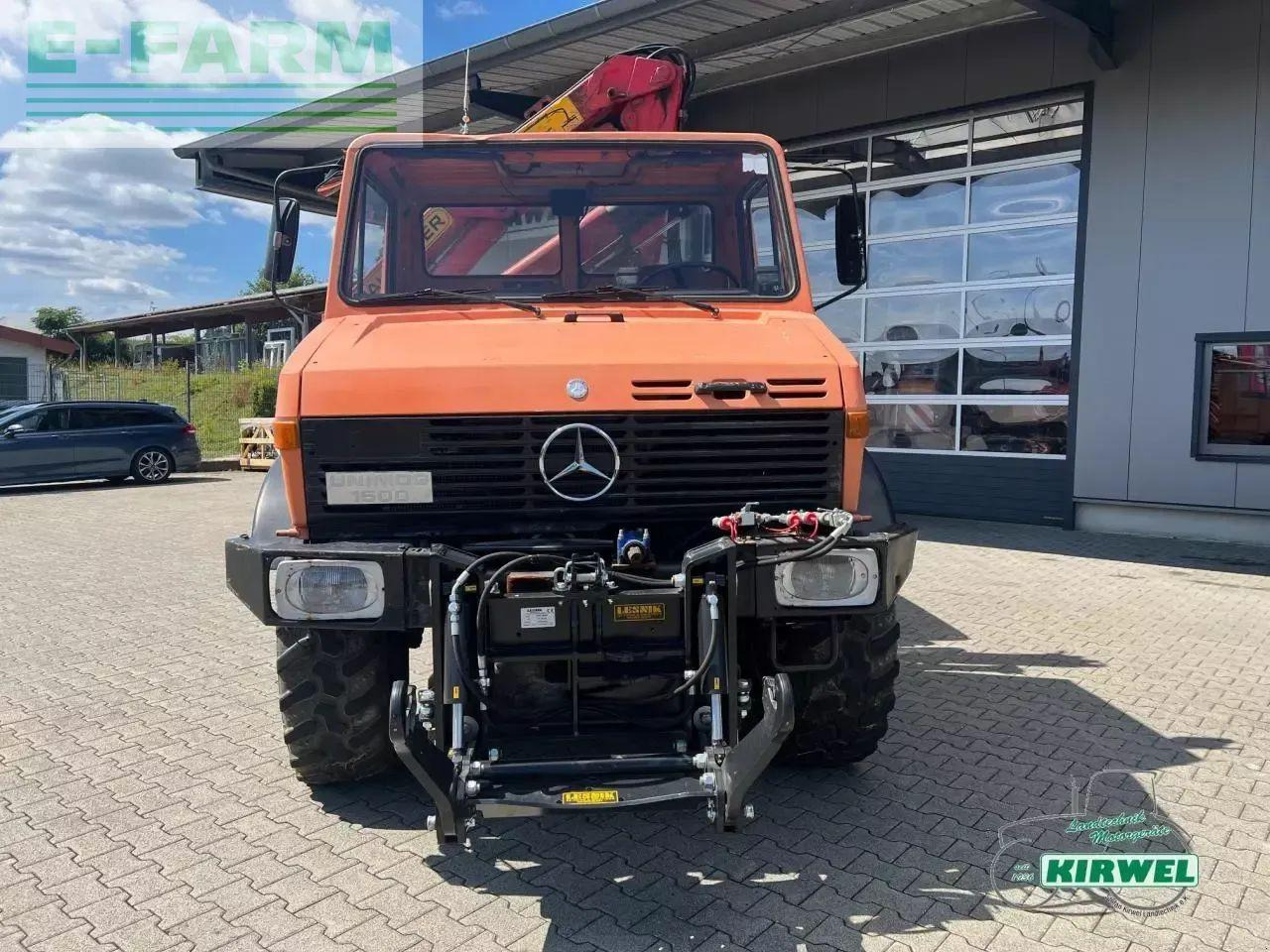 Mercedes-Benz unimog 1500 - جرار: صورة 5 Mercedes-Benz unimog 1500 - جرار: صورة 5
