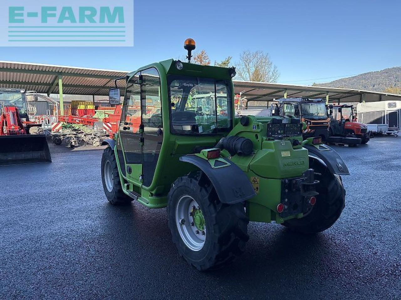 آلة رفع ونقل تلسكوبية Merlo p 32.6 top: صورة 9 آلة رفع ونقل تلسكوبية Merlo p 32.6 top: صورة 9