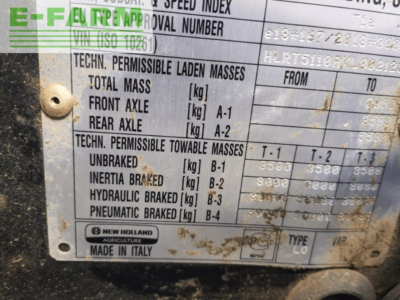 New Holland t 5.110 ec EC - جرار: صورة 2 New Holland t 5.110 ec EC - جرار: صورة 2