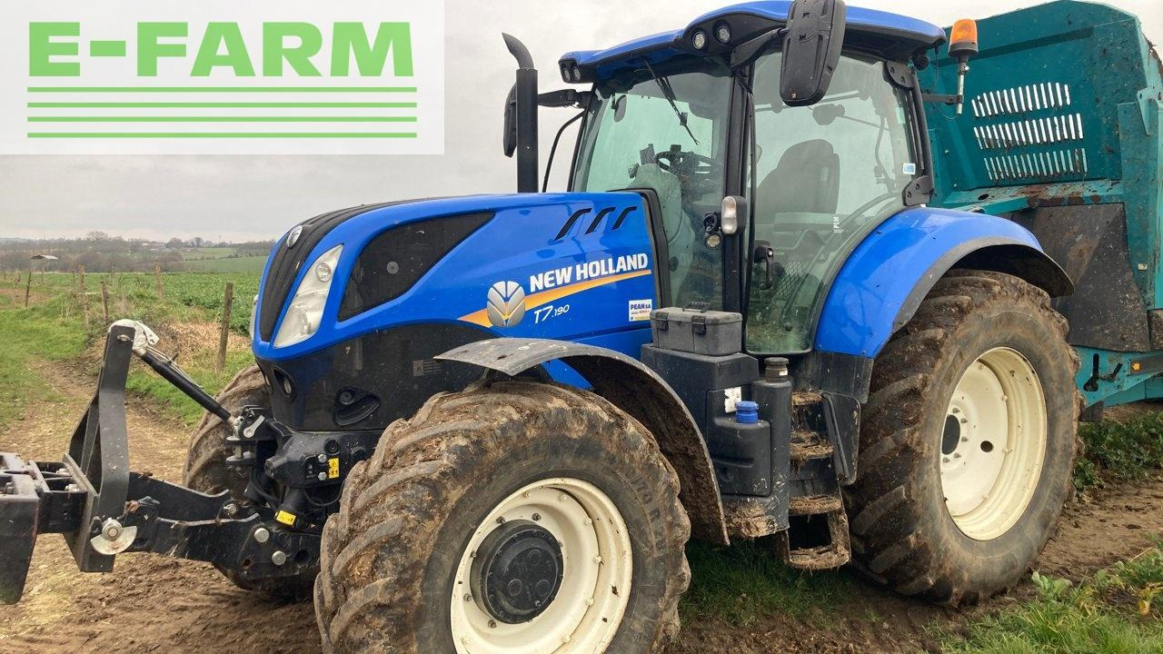 New Holland t7.190 - جرار: صورة 1 New Holland t7.190 - جرار: صورة 1