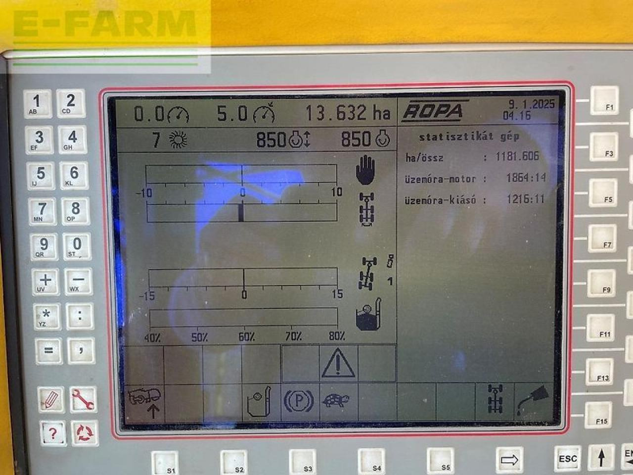 حصادة شمندر Ropa euro tiger: صورة 31