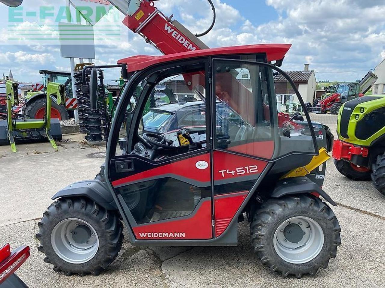 Weidemann 4512 t - آلة رفع ونقل تلسكوبية: صورة 3 Weidemann 4512 t - آلة رفع ونقل تلسكوبية: صورة 3