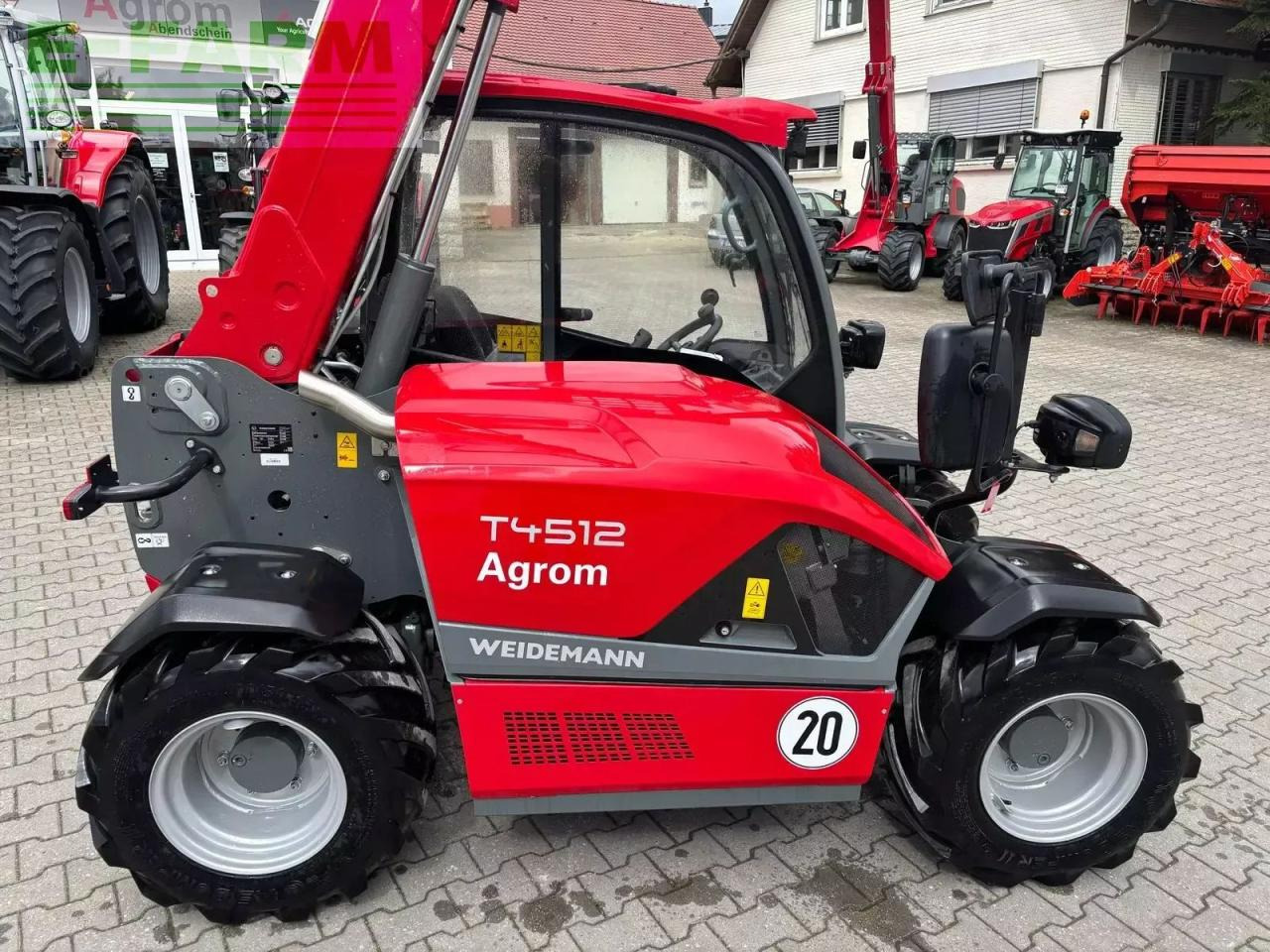 Weidemann t 4512 - آلة رفع ونقل تلسكوبية: صورة 5 Weidemann t 4512 - آلة رفع ونقل تلسكوبية: صورة 5