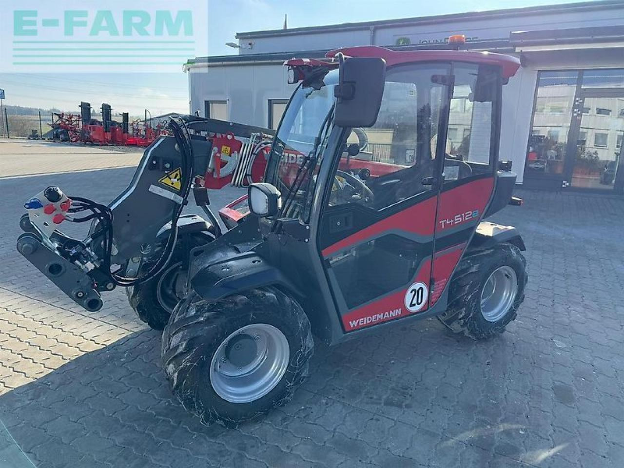 Weidemann t4512e - آلة رفع ونقل تلسكوبية: صورة 1 Weidemann t4512e - آلة رفع ونقل تلسكوبية: صورة 1