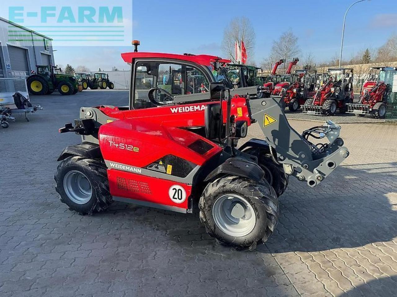 Weidemann t4512e - آلة رفع ونقل تلسكوبية: صورة 4 Weidemann t4512e - آلة رفع ونقل تلسكوبية: صورة 4