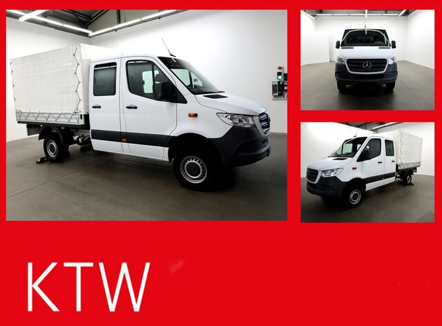MERCEDES-BENZ Sprinter 314 CDI DOKA,Allrad,Standheizung... - شاحنة توصيل مفتوحة, الشاحنات الصغيرة كابينة مزدوجة: صورة 1 MERCEDES-BENZ Sprinter 314 CDI DOKA,Allrad,Standheizung... - شاحنة توصيل مفتوحة, الشاحنات الصغيرة كابينة مزدوجة: صورة 1