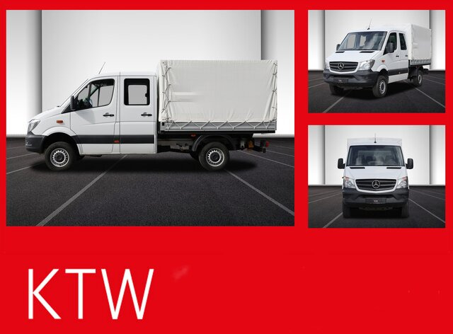 MERCEDES-BENZ Sprinter 316CDI DOKA,Allrad,AHK,Standhzg. - شاحنة مغلقة بستائر جانبية, الشاحنات الصغيرة كابينة مزدوجة: صورة 1 MERCEDES-BENZ Sprinter 316CDI DOKA,Allrad,AHK,Standhzg. - شاحنة مغلقة بستائر جانبية, الشاحنات الصغيرة كابينة مزدوجة: صورة 1