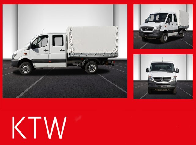MERCEDES-BENZ Sprinter 316CDI DOKA,Allrad,AHK,Standhzg. - شاحنة مغلقة بستائر جانبية, الشاحنات الصغيرة كابينة مزدوجة: صورة 1 MERCEDES-BENZ Sprinter 316CDI DOKA,Allrad,AHK,Standhzg. - شاحنة مغلقة بستائر جانبية, الشاحنات الصغيرة كابينة مزدوجة: صورة 1