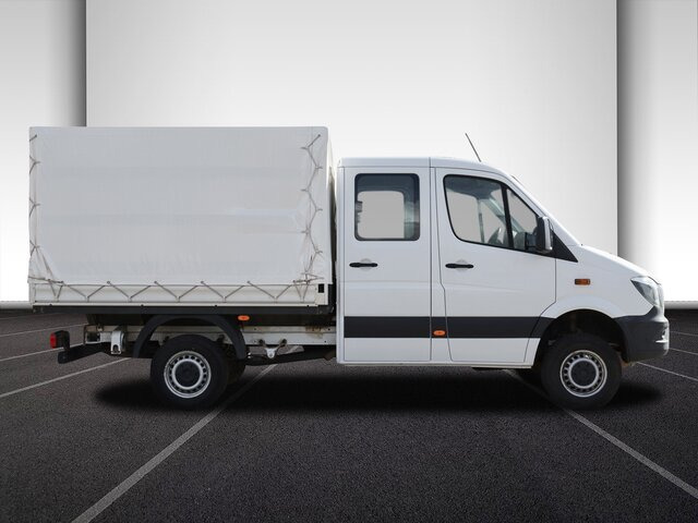 شاحنة توصيل مفتوحة, الشاحنات الصغيرة كابينة مزدوجة MERCEDES-BENZ Sprinter 316CDI DOKA,Allrad,AHK,TCO,Standhzg....: صورة 20