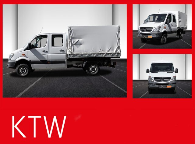 MERCEDES-BENZ Sprinter 316CDI DOKA,Allrad,Klima,Standhzg.... - شاحنة توصيل مفتوحة, الشاحنات الصغيرة كابينة مزدوجة: صورة 1 MERCEDES-BENZ Sprinter 316CDI DOKA,Allrad,Klima,Standhzg.... - شاحنة توصيل مفتوحة, الشاحنات الصغيرة كابينة مزدوجة: صورة 1