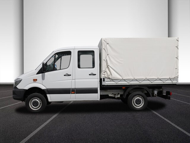 شاحنة توصيل مفتوحة, الشاحنات الصغيرة كابينة مزدوجة MERCEDES-BENZ Sprinter 316CDI DOKA,Allrad,Klima...: صورة 20