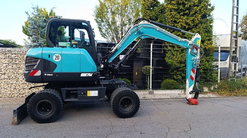 Bobcat Mobilbagger E 57 W, Schnellwechsler MS08, Allrad - حفار ذو عجلات: صورة 5 Bobcat Mobilbagger E 57 W, Schnellwechsler MS08, Allrad - حفار ذو عجلات: صورة 5