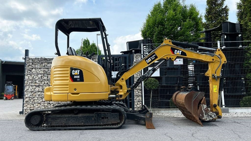 CAT Minibagger CAT 303E SW mit Löffelpaket, Knickmatik - حفار صغير: صورة 1 CAT Minibagger CAT 303E SW mit Löffelpaket, Knickmatik - حفار صغير: صورة 1