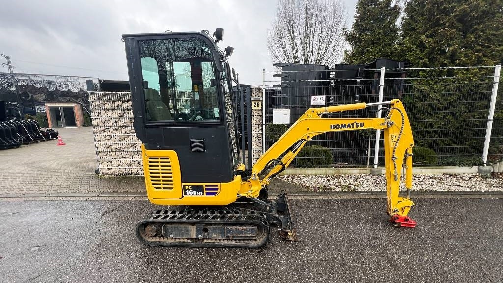Komatsu PC 16 R-3HS, Minibagger mit Schnellwechsler MS 01 - حفار صغير: صورة 2 Komatsu PC 16 R-3HS, Minibagger mit Schnellwechsler MS 01 - حفار صغير: صورة 2